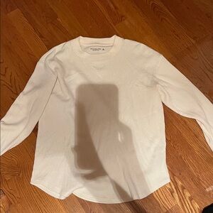 Abercrombie & Fitch Soft Cream Knit Top